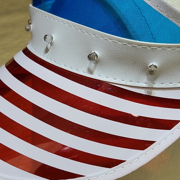 Retro Patriotic LED Sun Visor - Picture 5 of 8